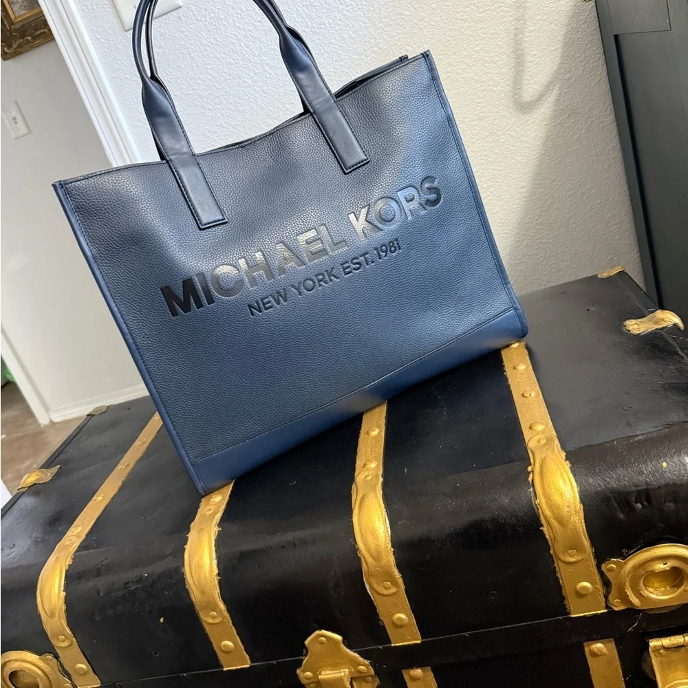 Michael Kors Navy Men's Briefcase
